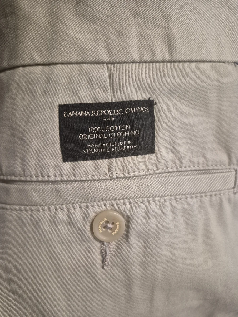 NWT Banana Republic Dawson Chino pants  Tundra Men Sz 33/32